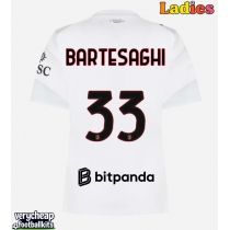 AC Milan Davide Bartesaghi #33 Replica Away Shirt Ladies 2026-27 Short Sleeve